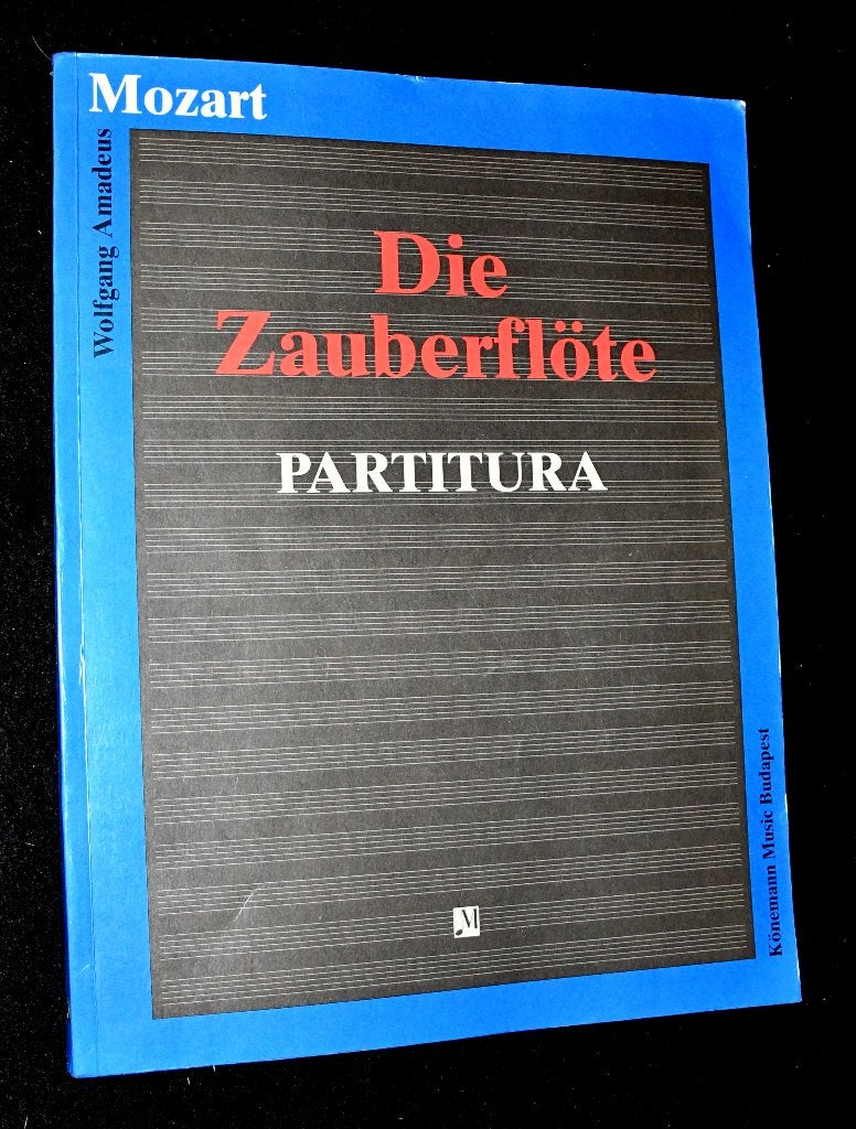 Wolfgang Amadeus Mozart - Die Zauberflote - Partitura (Konem, Klassiek, Ophalen of Verzenden, Zo goed als nieuw, Orkest