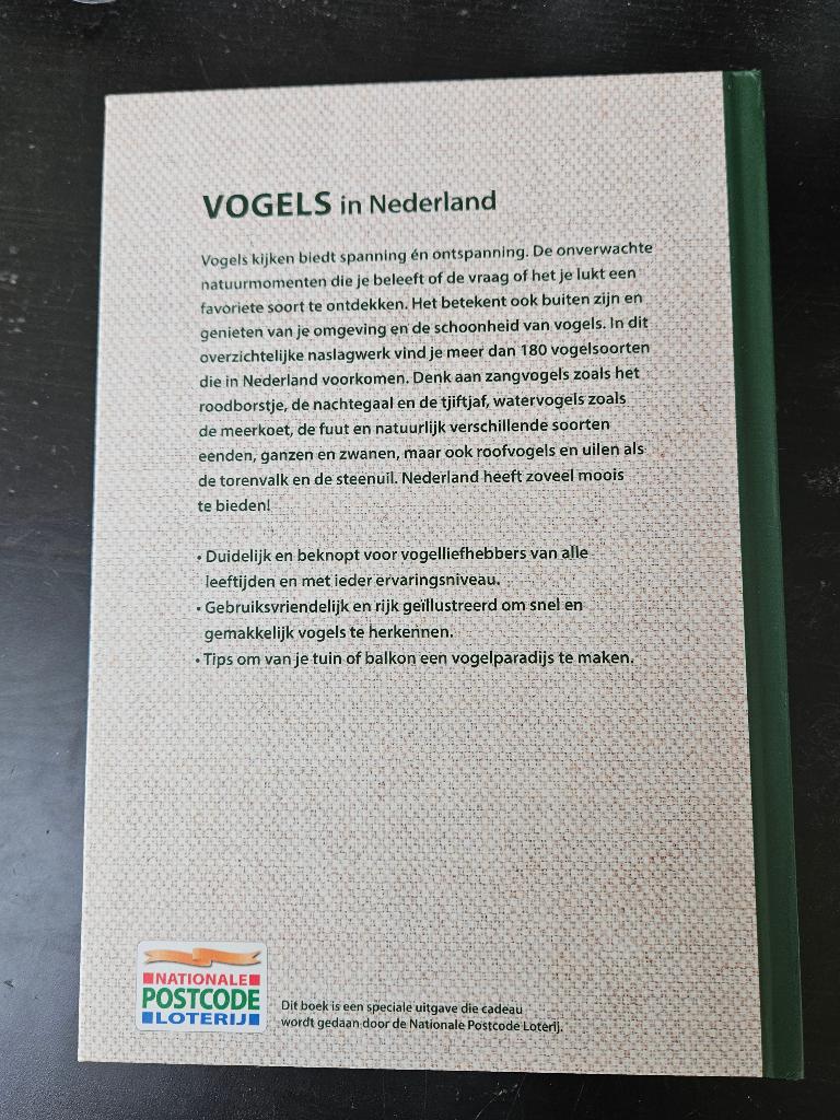 Vogels in Nederland, Ophalen of Verzenden, Gelezen, Vogels