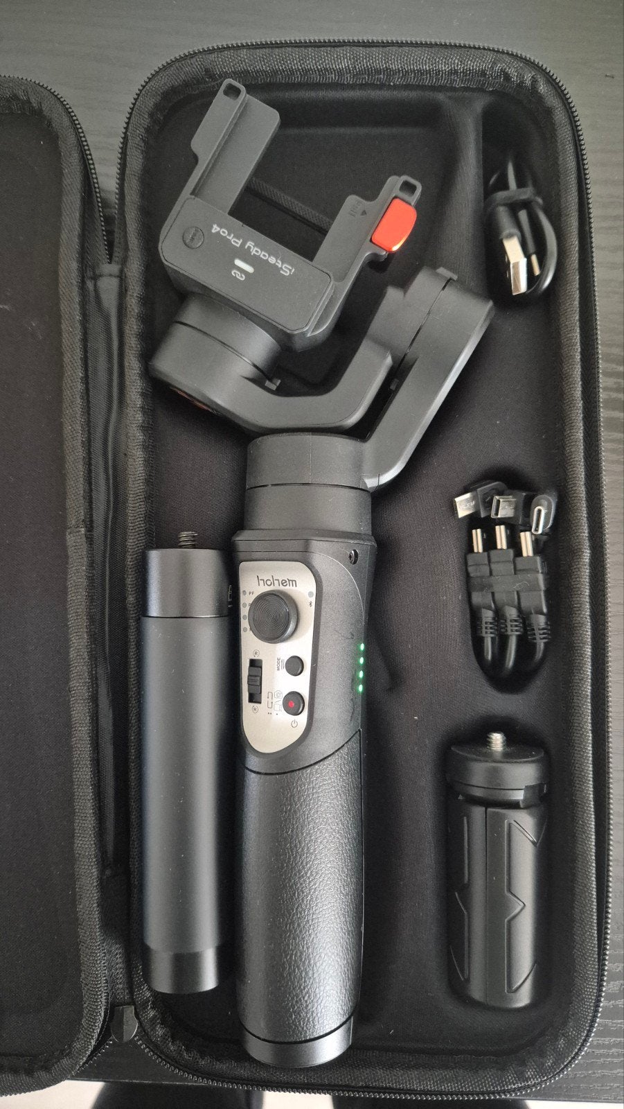 Hohem iSteady Pro 4 Gimbal Stabilisator voor Actiecamera's, Overige merken, 125 cm of minder, Ophalen of Verzenden, Zo goed als nieuw
