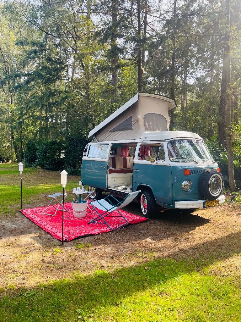 Volkswagen T2B Camper Oldtimer – Gereviseerde motor, Reservewiel, Volkswagen, Handgeschakeld, Particulier