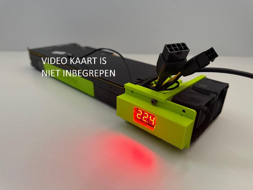 Nvidia Tesla Koeler Controller M10 M40 P40 P100 V100 K80, Computers en Software, Videokaarten, Ophalen of Verzenden, Overige typen