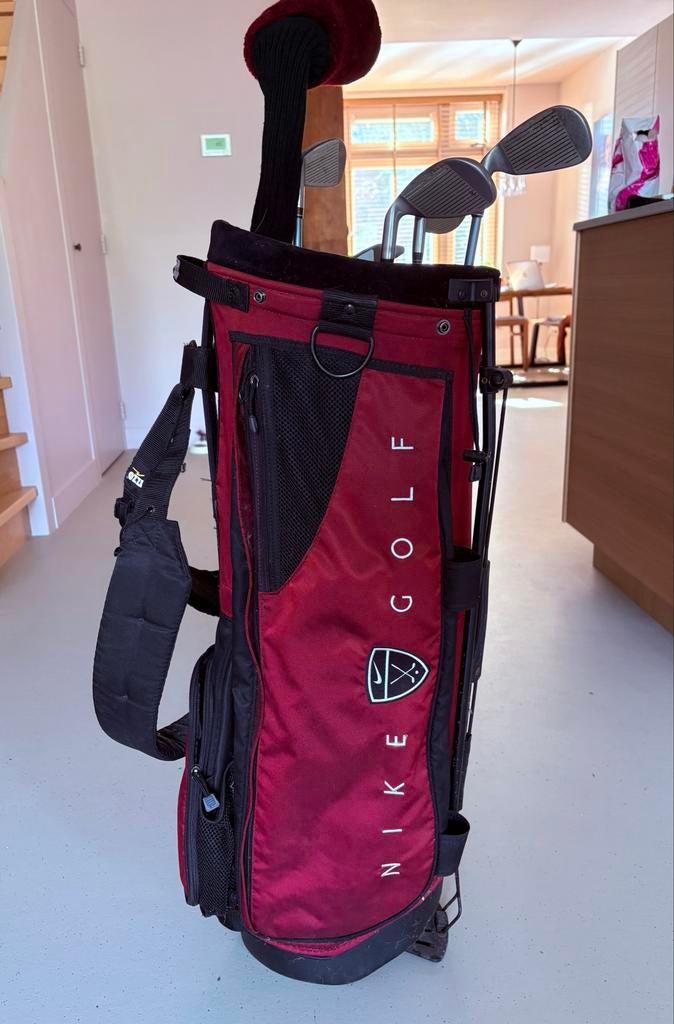 Nike Golf golftas dames met 6 clubs, Sport en Fitness, Golf, Ophalen, Gebruikt, Set, Overige merken
