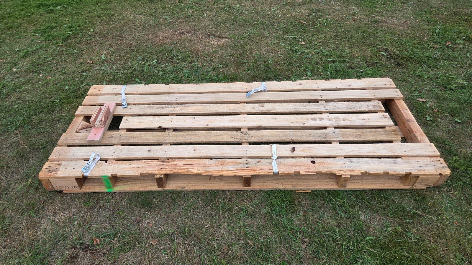 Motor transportpallet transport pallet, Motoren, Ophalen, Zo goed als nieuw
