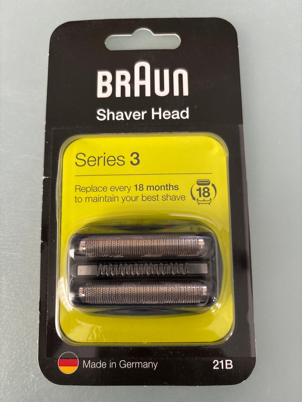 Braun Series 3 Scheerhoofd 21B - Nieuw in verpakking, Ophalen of Verzenden, Nieuw, Scheren en Epileren
