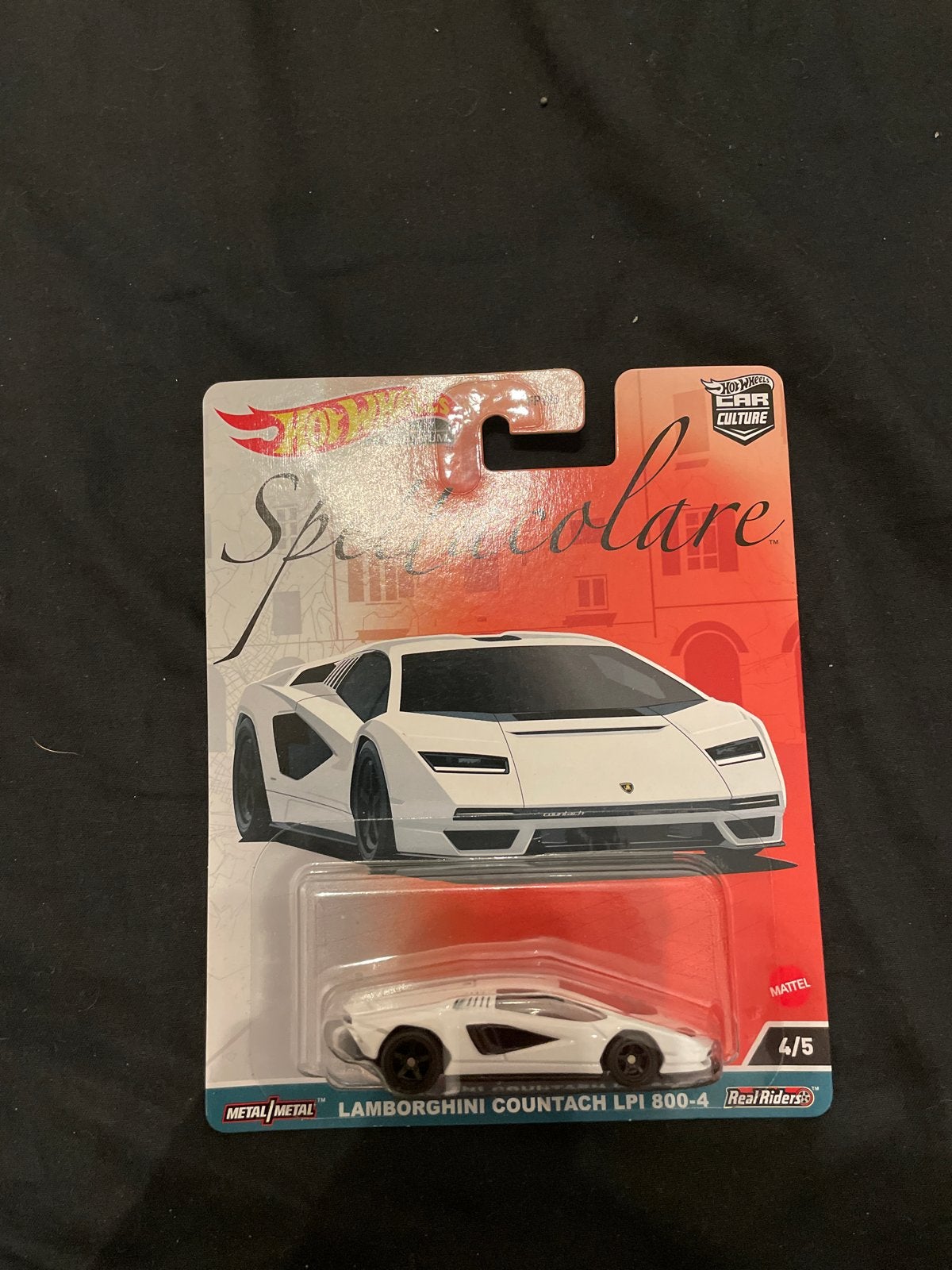 Hot Wheels Lamborghini Countach LPI 800-4 Spectaculare, Ophalen of Verzenden, Nieuw, Auto
