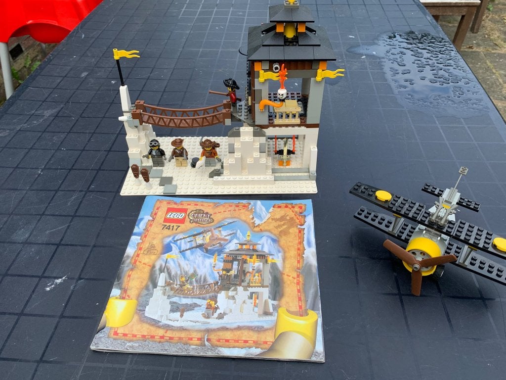 Lego Orient Expedition 7417 Temple of Mount Everest, Kinderen en Baby's, Gebruikt, Overige thema's, Lego, Ophalen of Verzenden