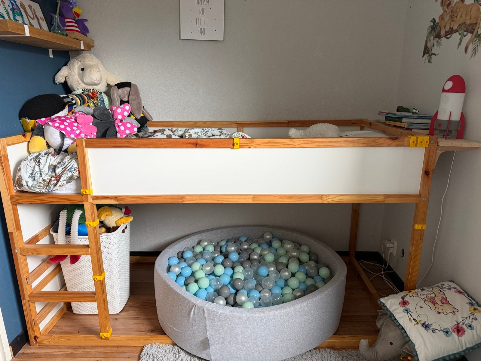 IKEA Kura omkeerbaar bed, Ophalen, Gebruikt, Eenpersoons, 160 tot 180 cm