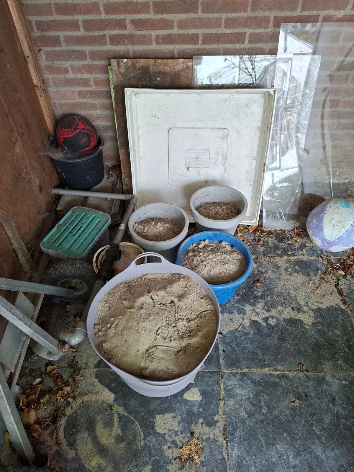 gratis zand, Ophalen, Ophoogzand