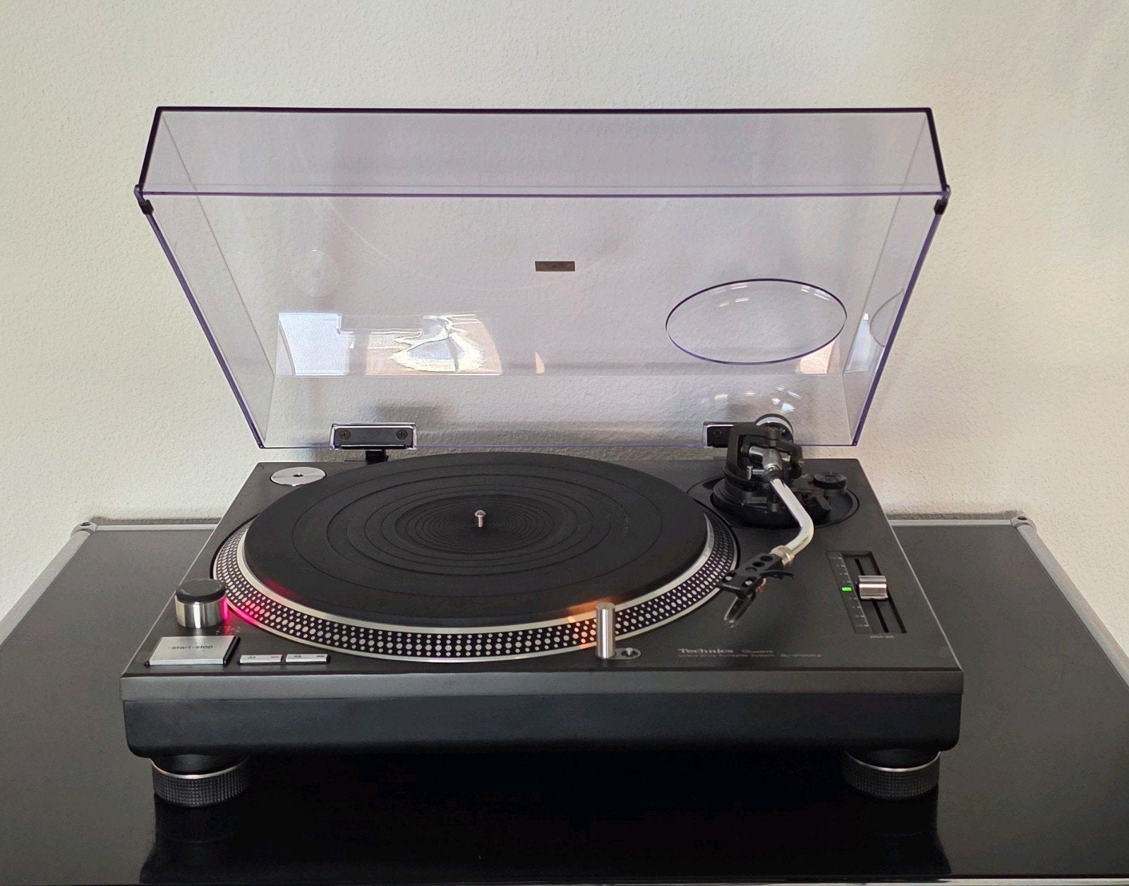 Technics SL-1210 Mk2, Ophalen, Pitch-regelaar, Zo goed als nieuw, Platenspeler