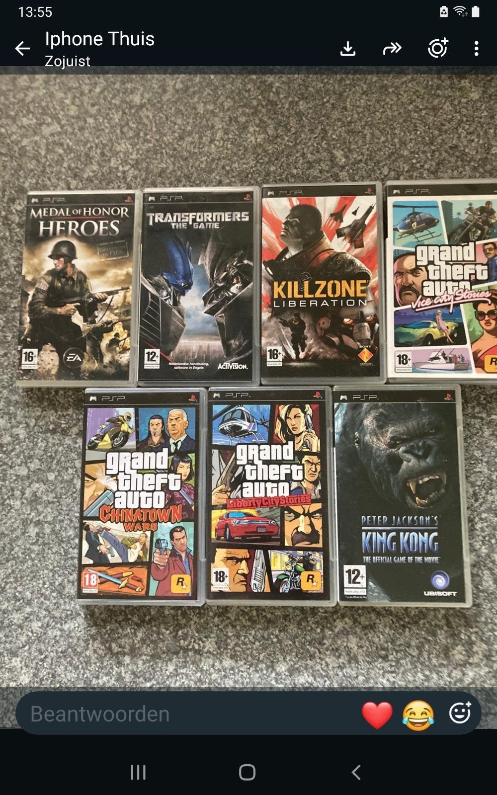 sony psp spelletjes, Spelcomputers en Games, 1 speler, Ophalen, Zo goed als nieuw, Vanaf 3 jaar