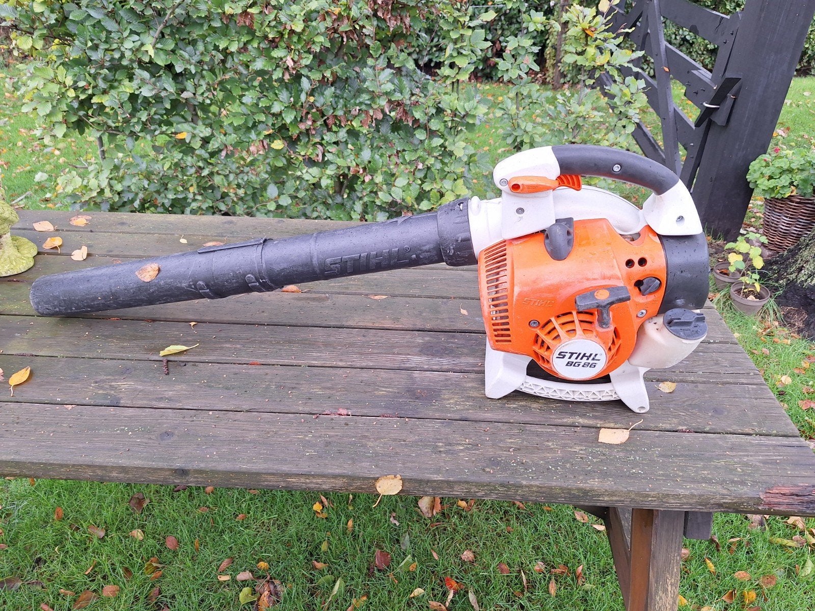 Stihl bg 86 bladblazer, Ophalen, Gebruikt, Benzine