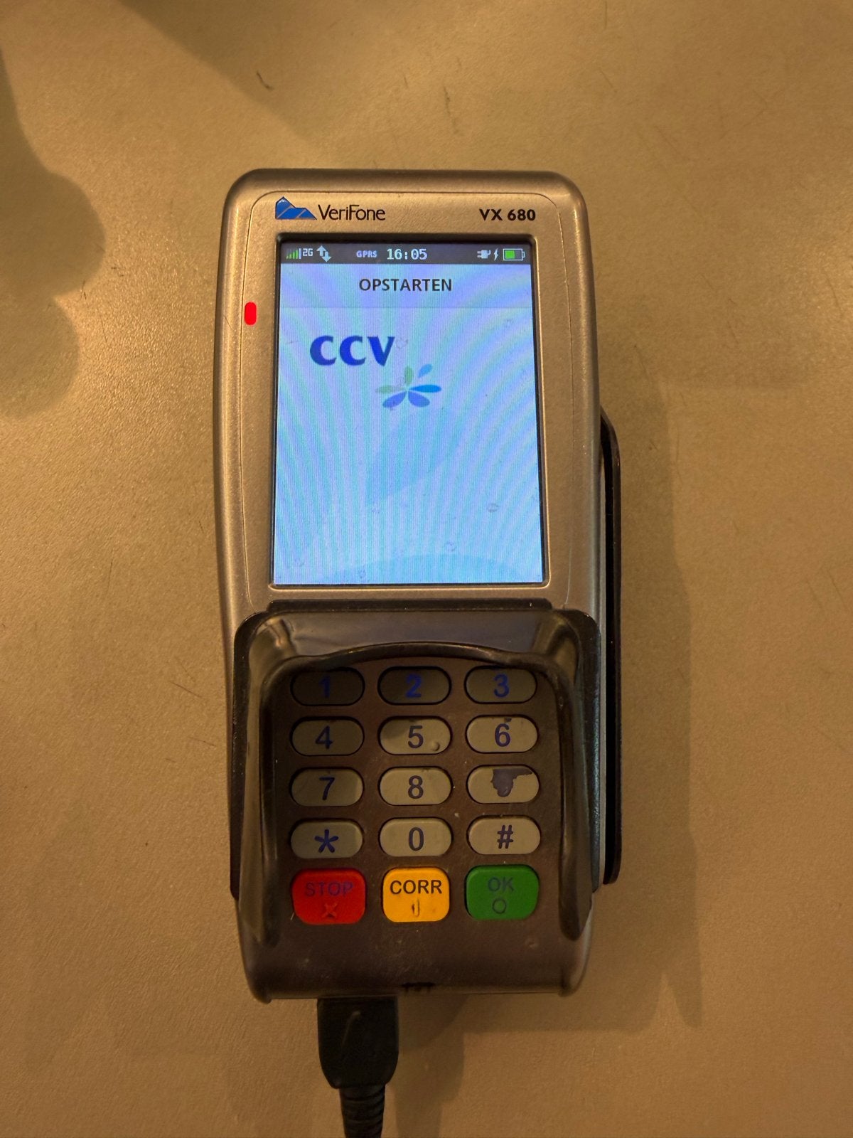 Verifone VX 680 Pinautomaat - Werkt goed, Ophalen of Verzenden