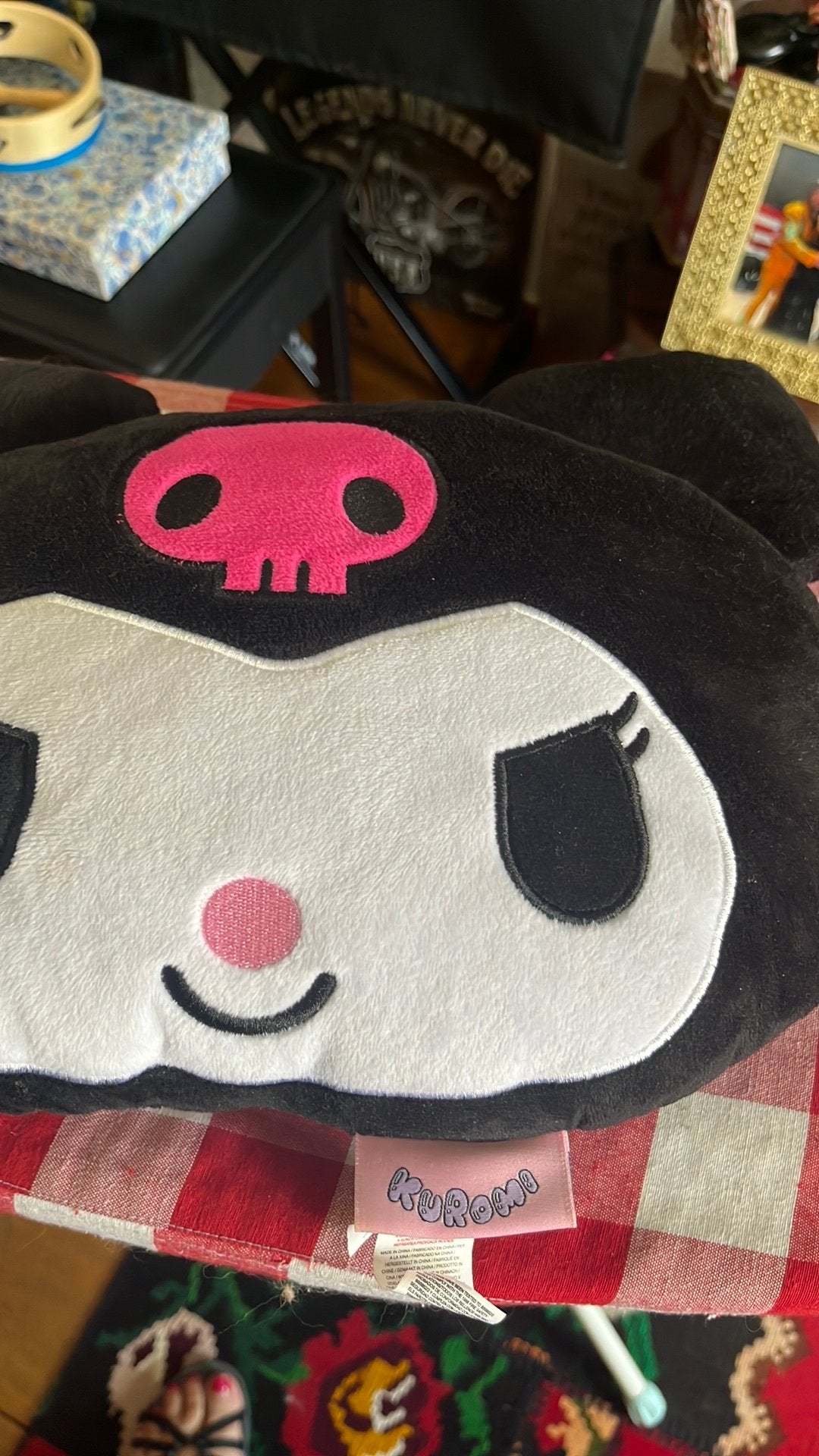 Kuromi knuffel, Ophalen of Verzenden, Zo goed als nieuw, Overige typen