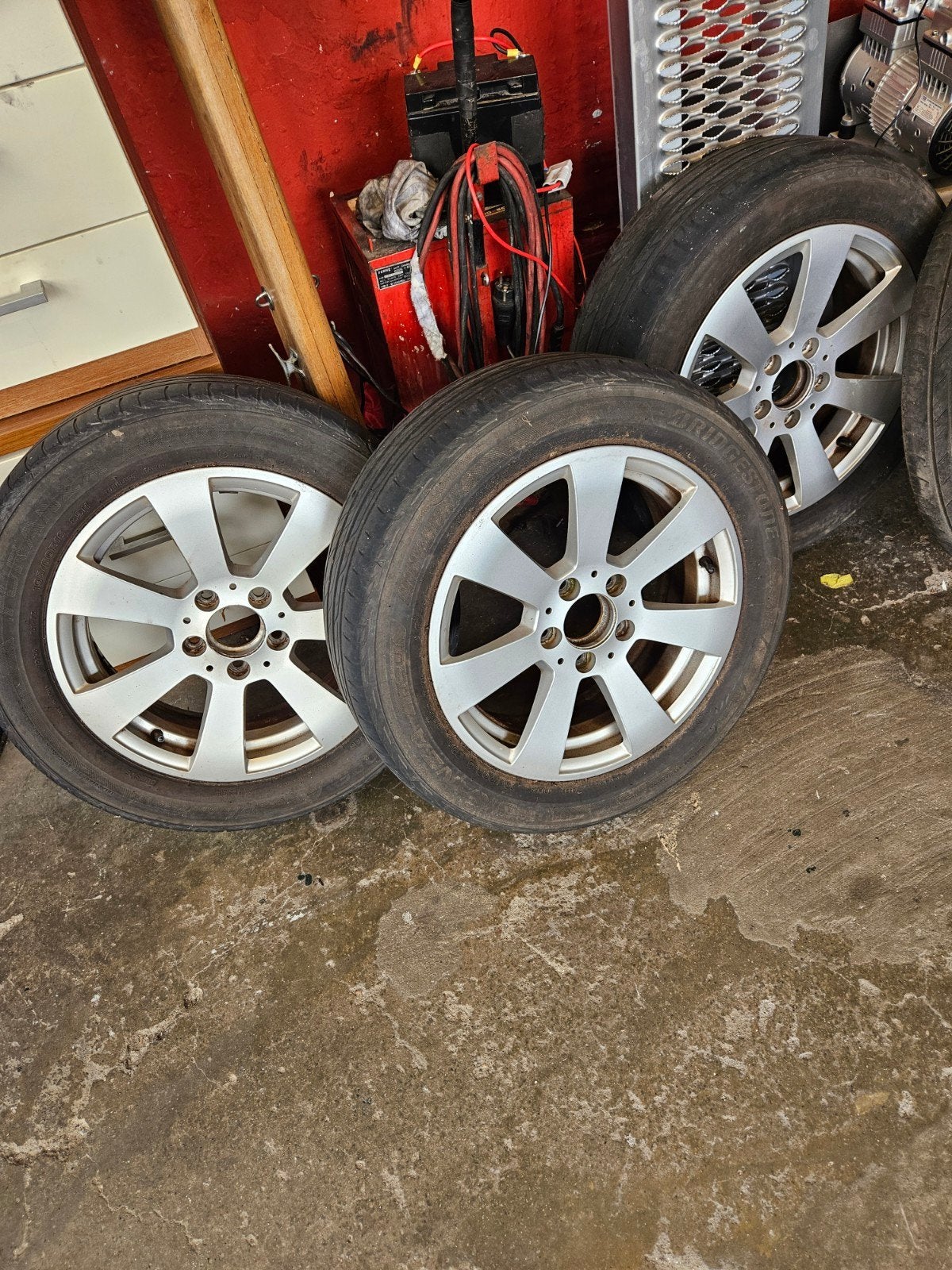 4 velgen 16 inch mercedes, Auto-onderdelen, Ophalen, Velg(en), 16 inch, 205 mm