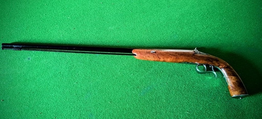 Schitterend Antiek Percussie Pistool 1832, Antiek en Kunst, Ophalen of Verzenden