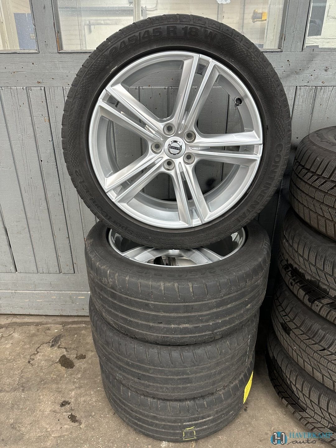 Volvo V90 zomerset 245 45 18 origineel, Auto-onderdelen, Banden en Velgen, Ophalen, 18 inch, -, -