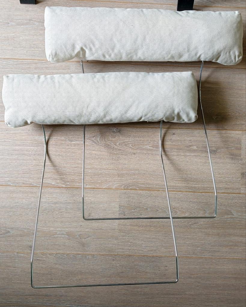 Hoofdsteun, Hillared beige, IKEA Vimle x2, Ophalen of Verzenden, Zo goed als nieuw, Beige, Rechthoekig