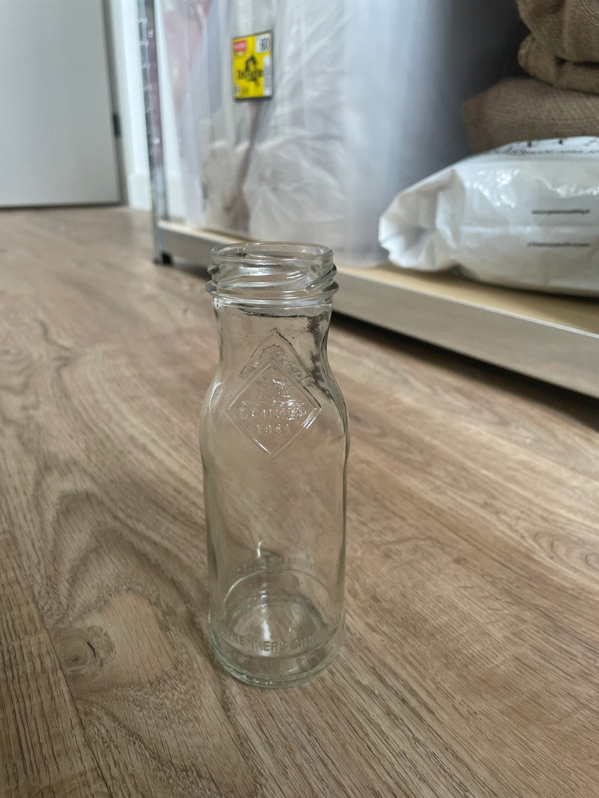 Schulp sap flesjes (te huur) 100 st, Ophalen, Zo goed als nieuw, Geboorte of Huwelijk