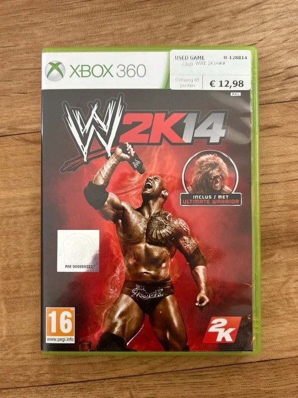 W2K14 voor xbox 360, Avontuur en Actie, Vanaf 18 jaar, 1 speler, Ophalen of Verzenden