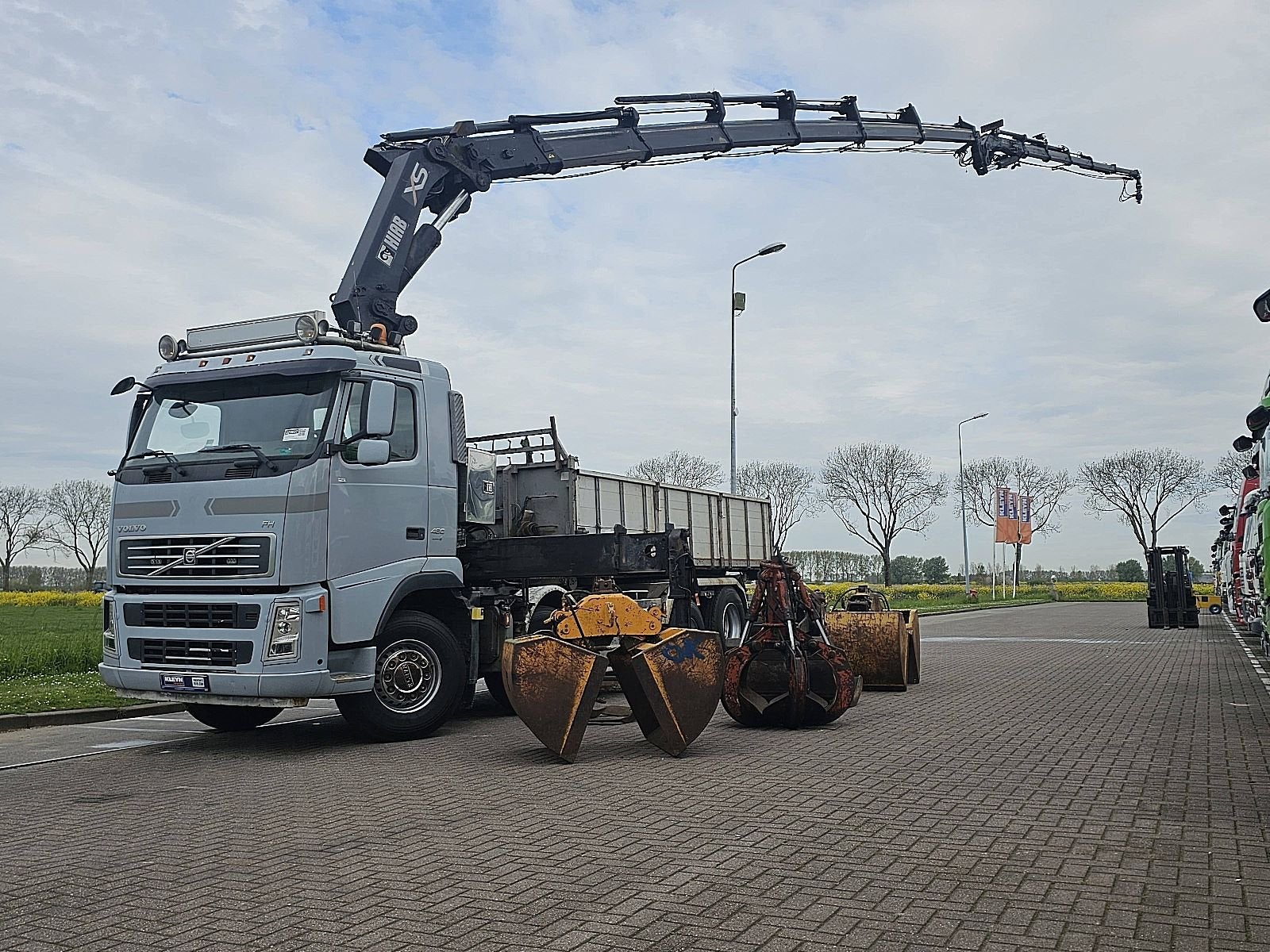 VOLVO FH 13.480 8x2 hiab 477e6 +jib, Automaat, Stoelverwarming, Bedrijf, Diesel