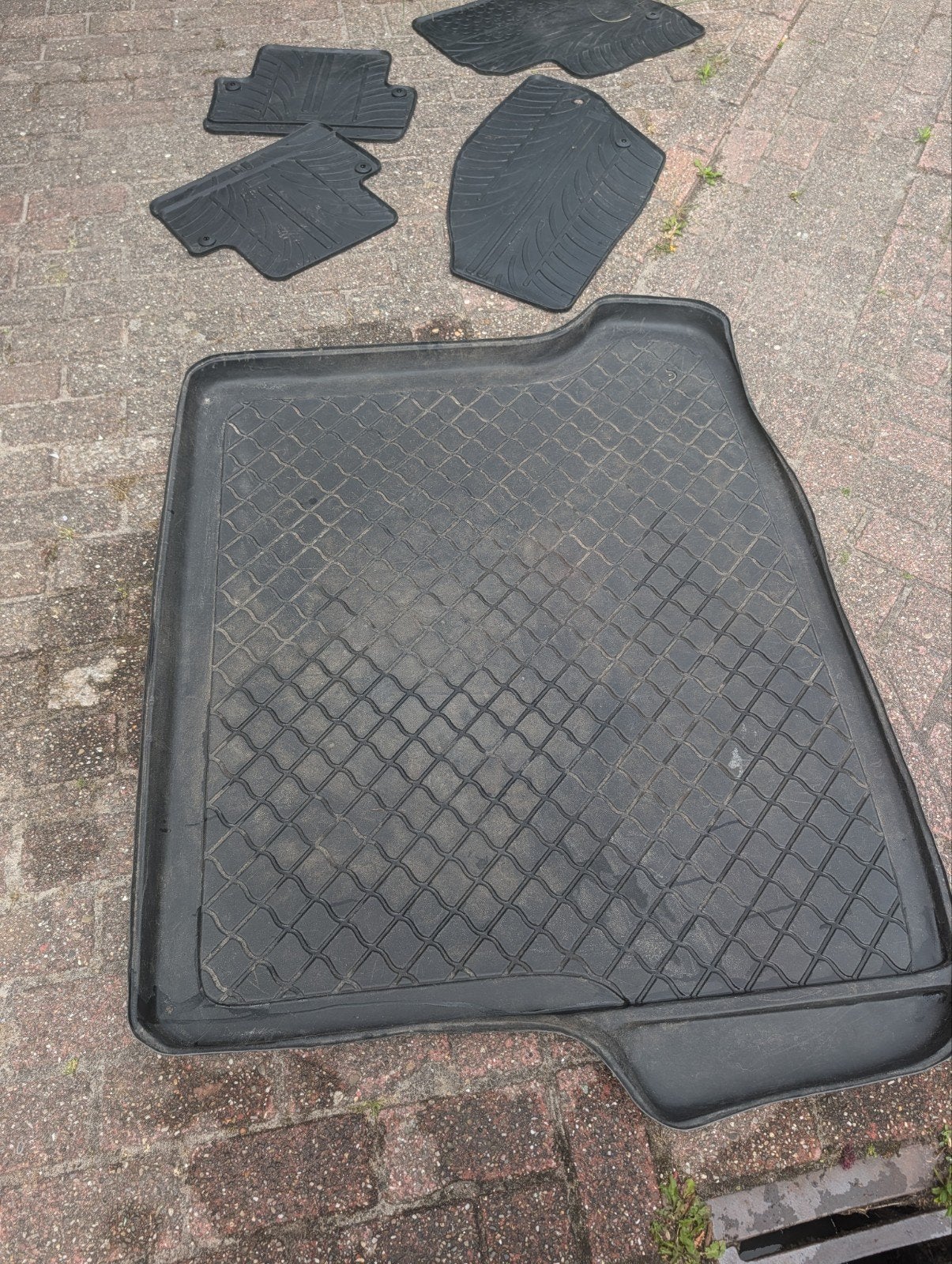 Volvo xc70 2001 rubber matten, Ophalen of Verzenden