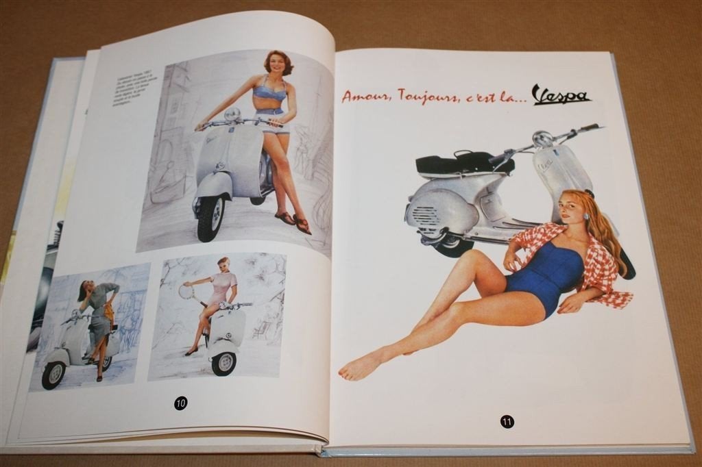 Vespa, Les Années de Charme — Scooterreclame Jaren 50-80, Ophalen of Verzenden, Gelezen