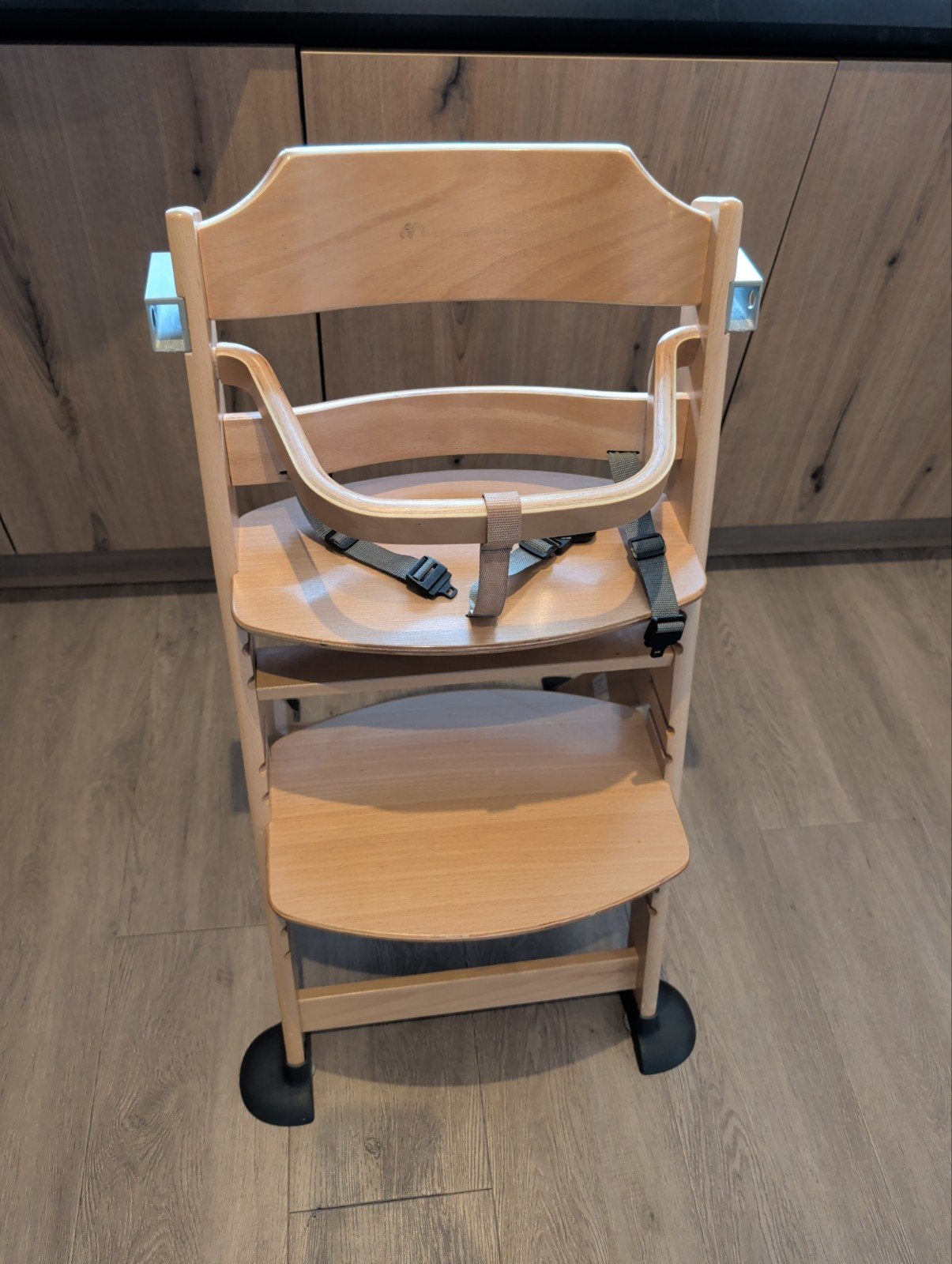 Safety 1st Timba Houten Meegroeistoel met Eetblad (Naturel), Ophalen