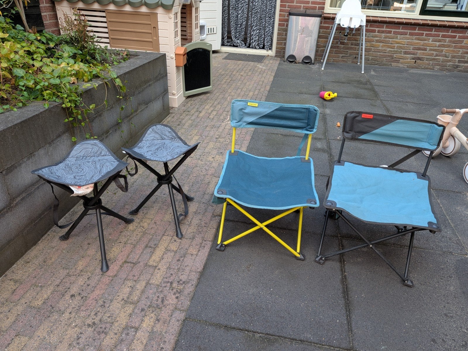 Kampeer stoelen/ krukjes, Ophalen, Campingstoel