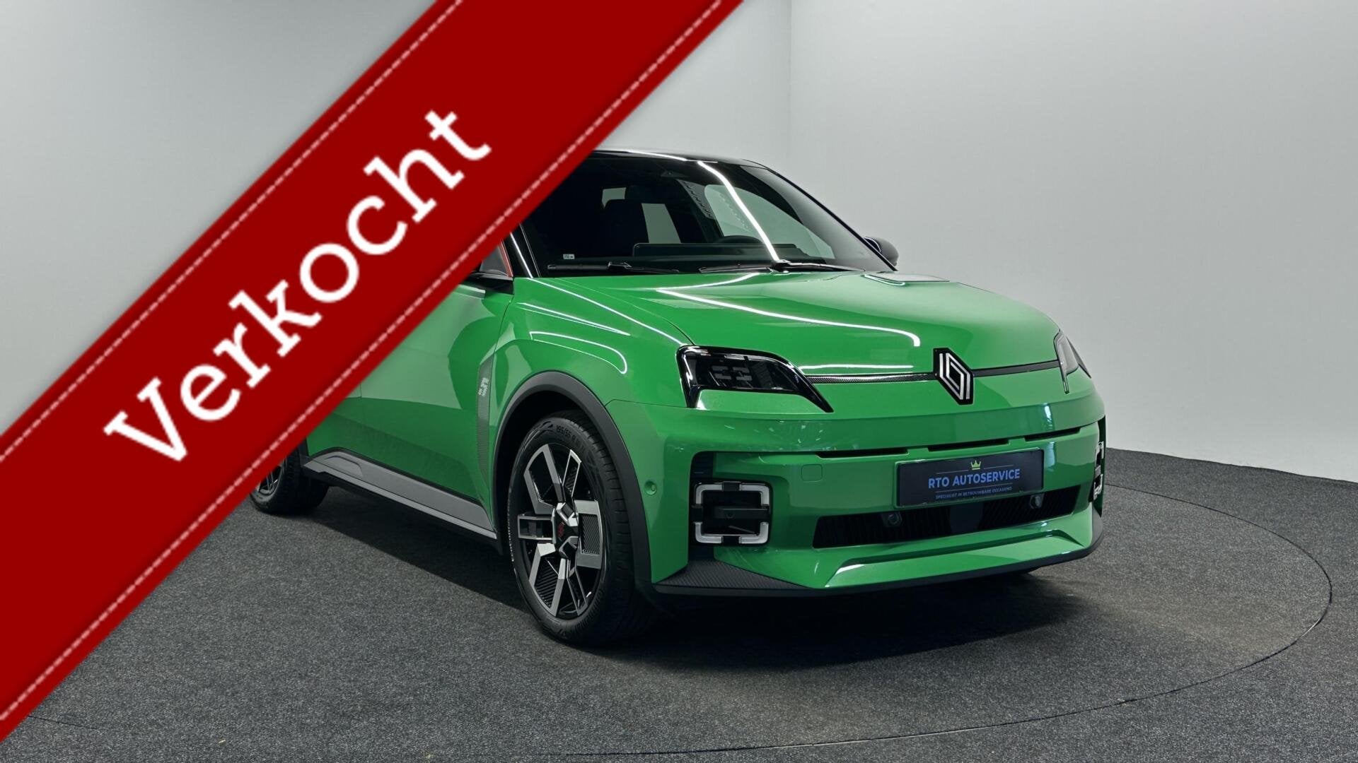 Renault 5 comfort range techno 52 kWh CAMERA CARPLAY ADAPTIE, Auto's, Stof, Gebruikt, Autotrust, 500 kg