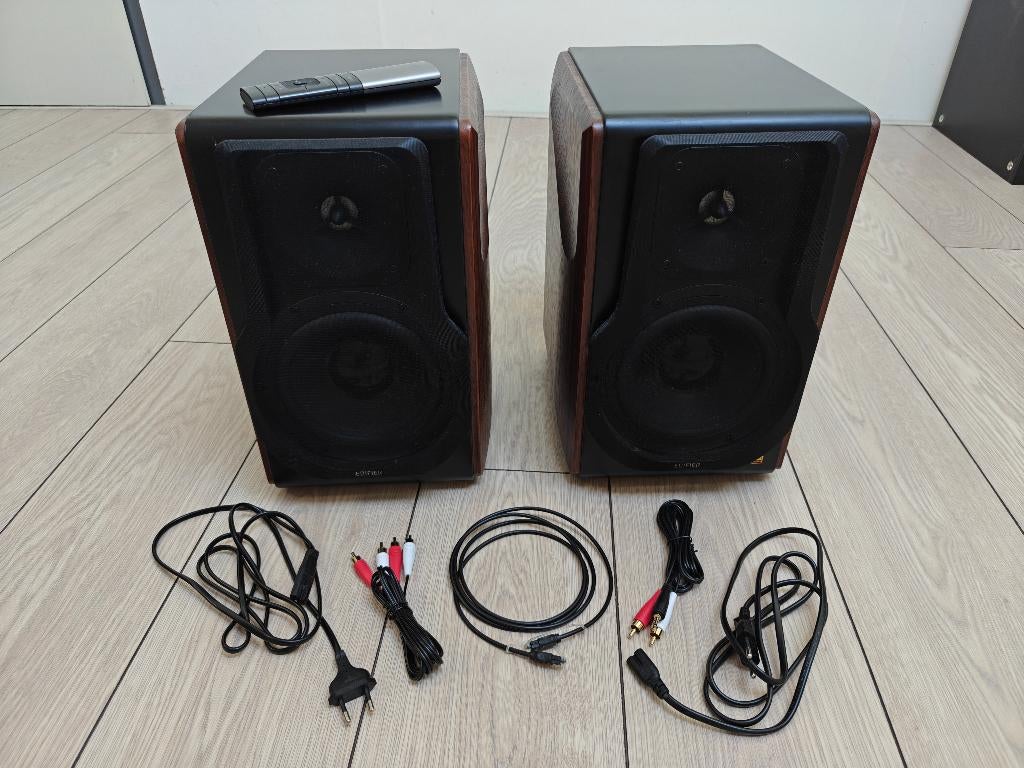 Edifier S3000 Pro Actieve Hi-Fi Speakerset, Zo goed als nieuw, 120 watt of meer, Front, Rear of Stereo speakers, Ophalen