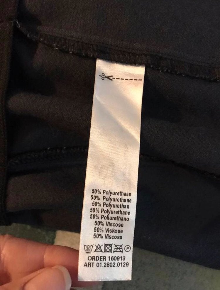 Miss Etam zwart skai leer rok rokje mini kort stretch mt 52, Verzenden, Rok, Zwart, Miss Etam