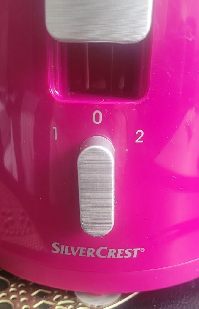 SilverCrest Sapcentrifuge - Roze, Witgoed en Apparatuur, Juicers, Nieuw, Sapcentrifuge, Elektrisch, Ophalen of Verzenden