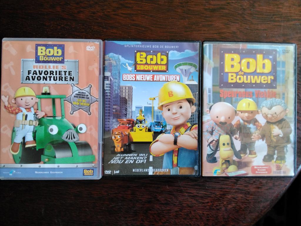 Bob de bouwer 3 dvds, origineel, Avontuur, Alle leeftijden, Boxset, Ophalen of Verzenden