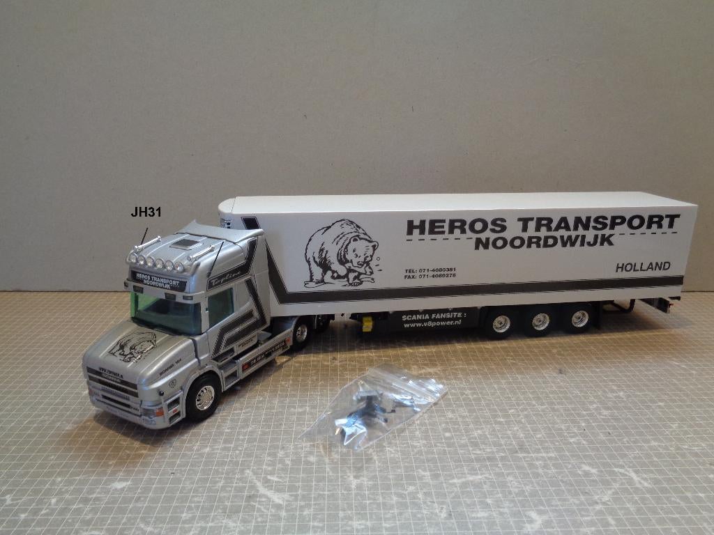 tekno scania Heros, Ophalen of Verzenden, Zo goed als nieuw, Bus of Vrachtwagen, Tekno