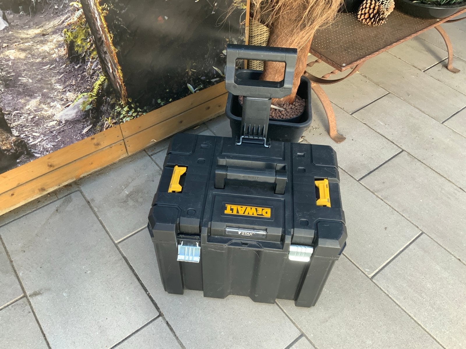 DeWalt TSTAK Trolley Gereedschapskoffer op Wielen, Doe-het-zelf en Verbouw, Ophalen of Verzenden, Zo goed als nieuw