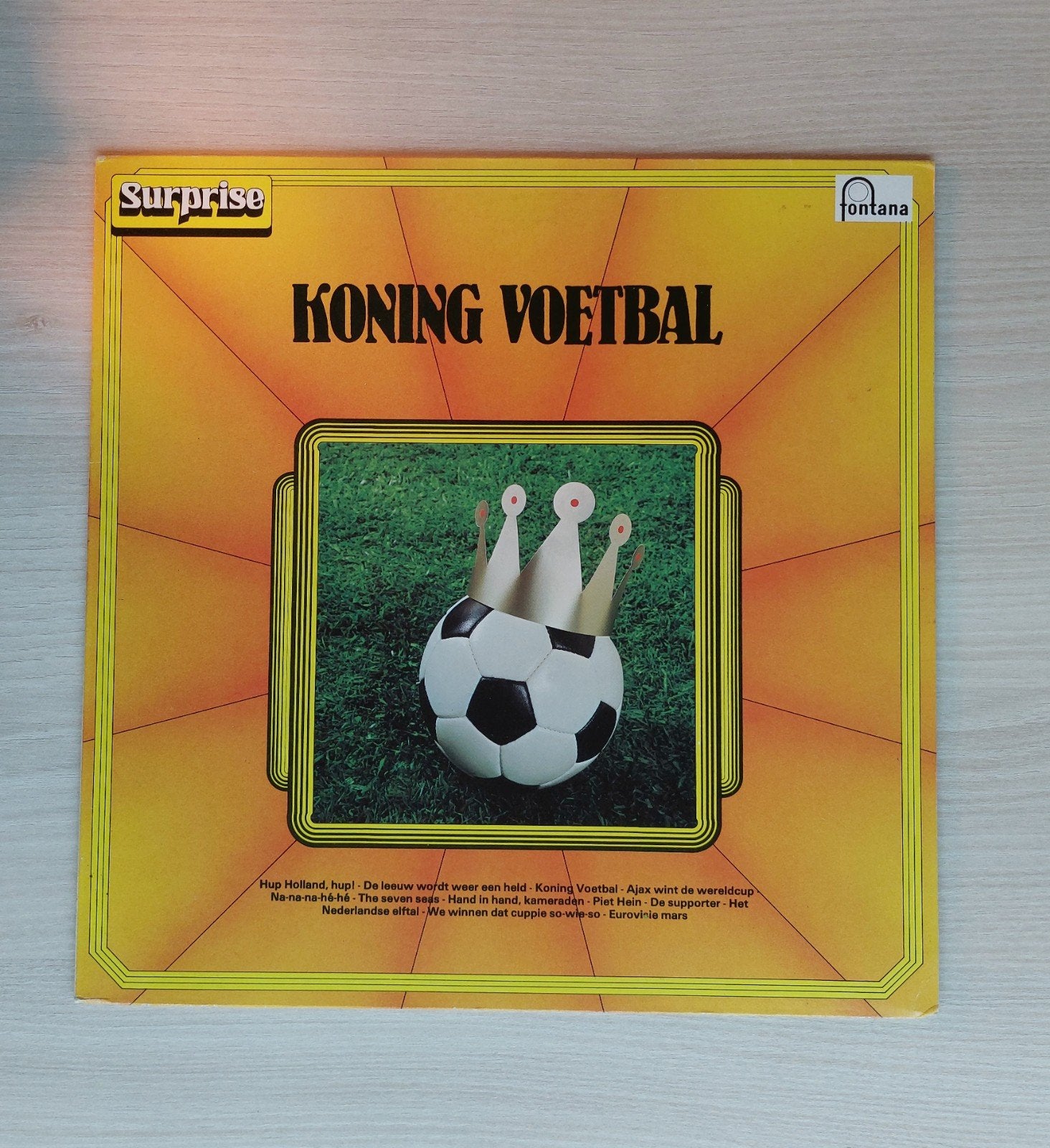 LP Koning Voetbal, LP, Overige formaten, Ophalen of Verzenden, Feestmuziek