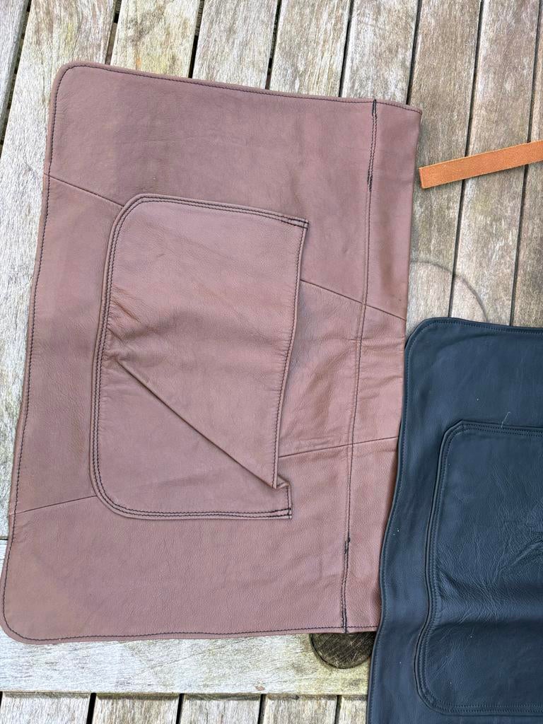 Leren Barbecue Schorten, Tuin en Terras, Barbecue-accessoires, Zo goed als nieuw, Ophalen of Verzenden