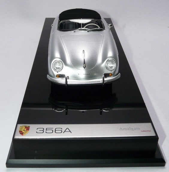 Porsche 365A Speedster Zilver 1:18 van Amalgam, Hobby en Vrije tijd, Modelauto's | 1:18, Ophalen of Verzenden, Nieuw, Auto, Overige merken