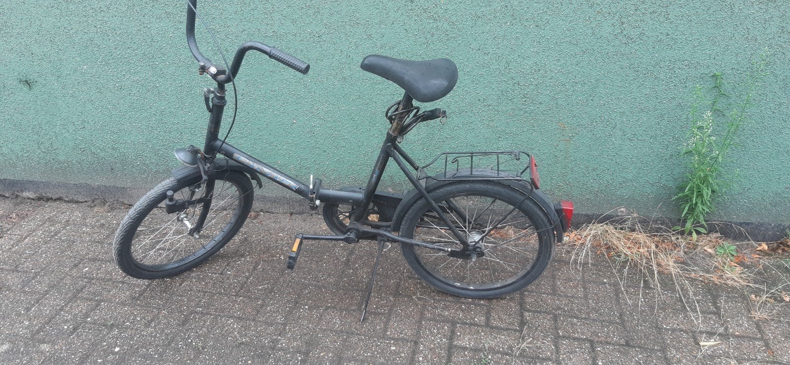 te koop kleine vouw fiets, Fietsen en Brommers, Fietsen | Vouwfietsen, Terugtraprem, Gebruikt, 14 tot 16 inch, Ophalen