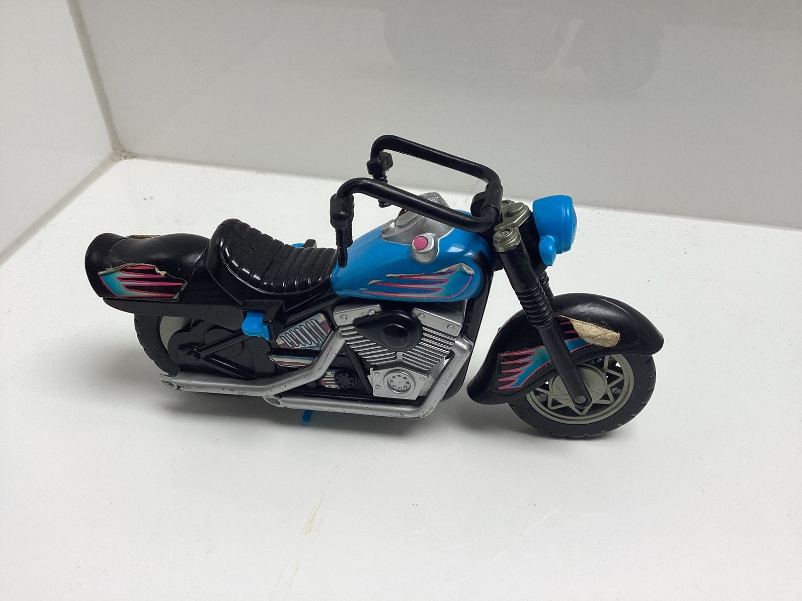 Ninja Turtles Cruisin Leo Bodacious Bikers Motorfiets TMNT, Ophalen of Verzenden, Gebruikt