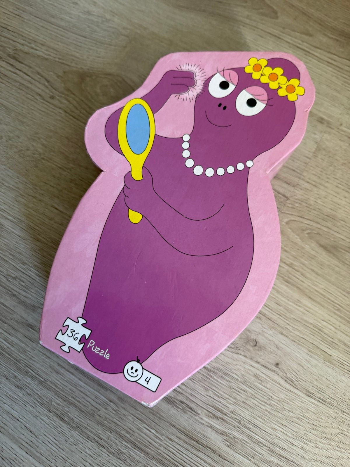 Barbapapa puzzel 36 stukjes - Barbamama, Ophalen, 10 tot 50 stukjes, Zo goed als nieuw, 4 tot 6 jaar