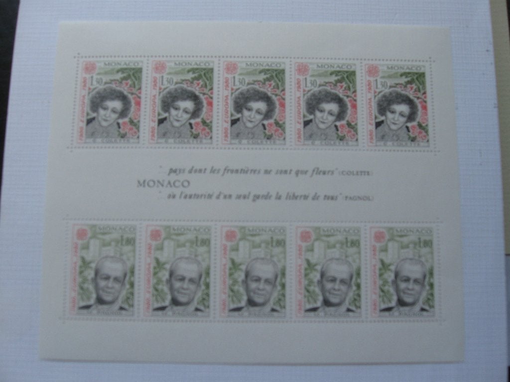 Monaco, Ophalen, Monaco, Postfris