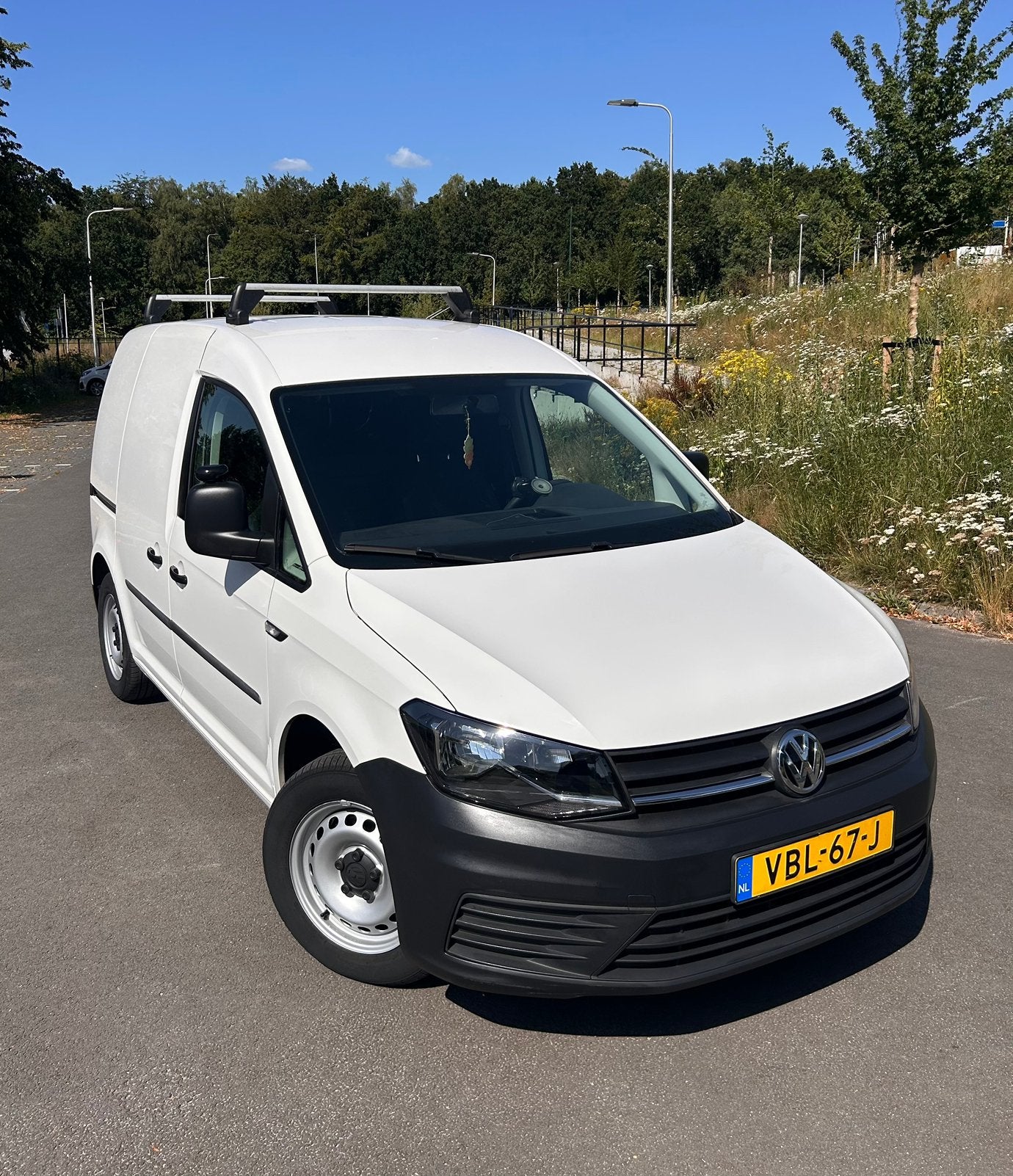 Volkswagen Caddy 2.0 TDI met BMT L1h1 75pk 2019 Wit /BTW, Auto's, Bestelauto's, 74 pk, 680 kg, 4 cilinders, Volkswagen