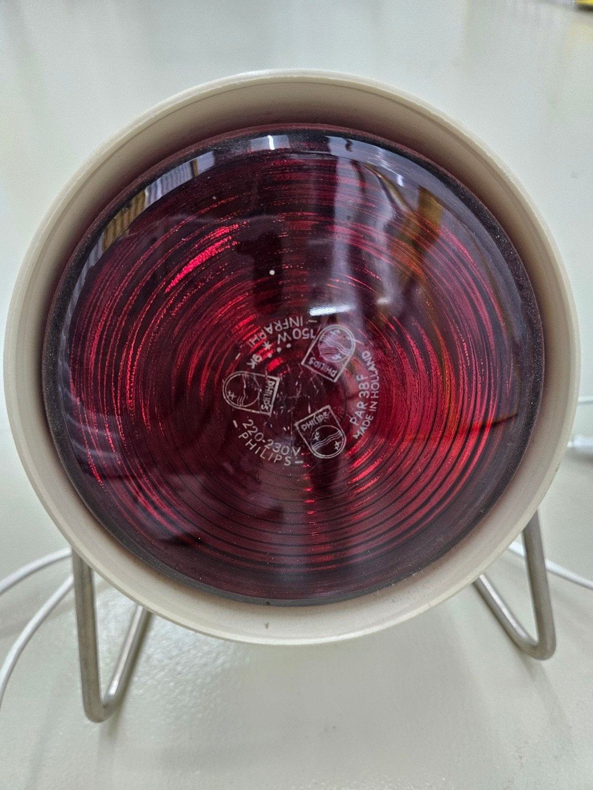 Infra rode lamp, Ophalen, Gebruikt