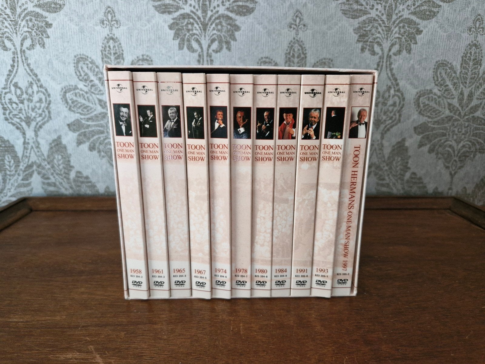 Toon Herman - One Man Shows 1958-1997 - Luxe DVD Boxset, Stand-up of Theatershow, Gebruikt, Alle leeftijden, Toon Hermans