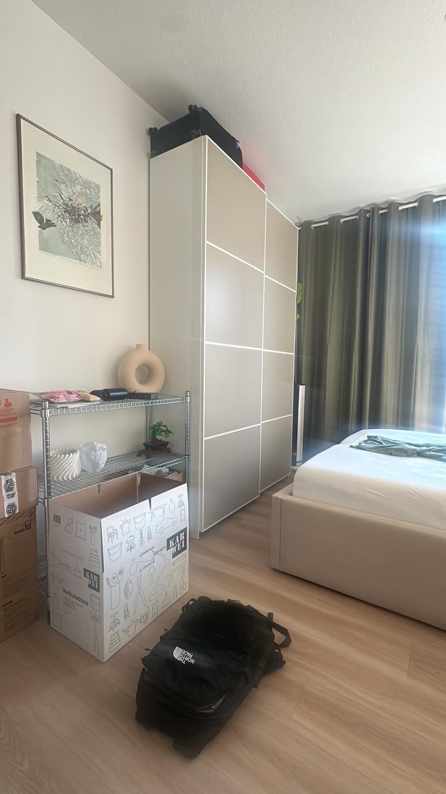 IKEA Pax kast met planken, hang en lades, Ophalen, 100 tot 150 cm, 200 cm of meer, IKEA PAX