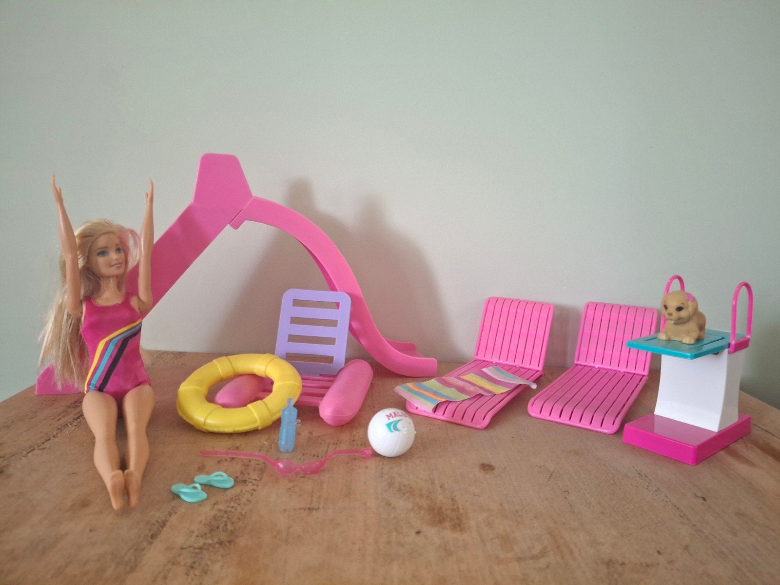 Barbie Dreamhouse Adventures Zwem- en Duikset, Ophalen of Verzenden, Gebruikt, Barbie