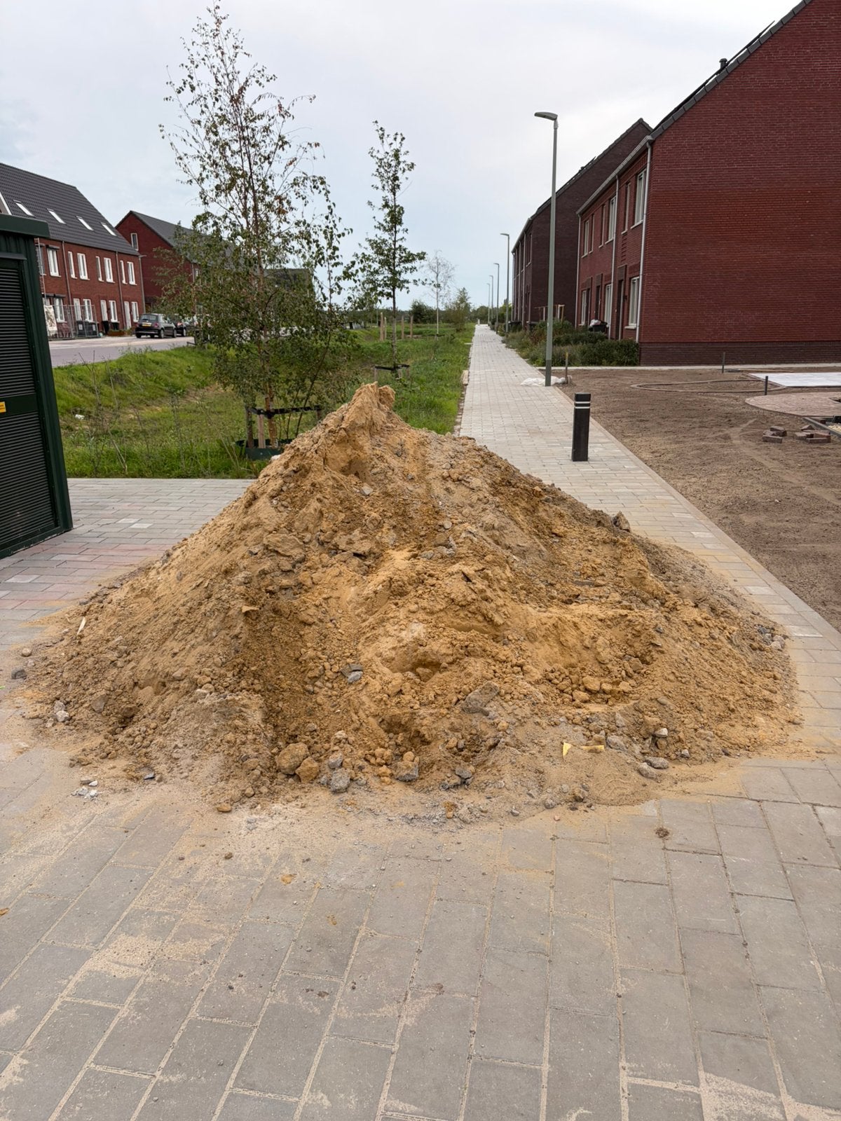 Gele zand ophoogzand gratis, Ophalen, Zo goed als nieuw, Ophoogzand
