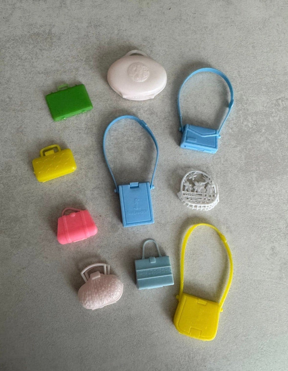 Barbie clone plastic tasjes vintage, Verzamelen, Ophalen of Verzenden, Gebruikt, Accessoires