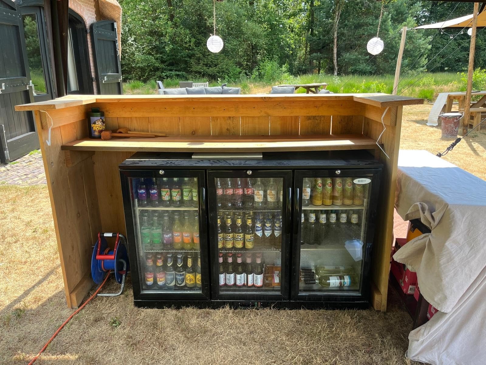 Nieuwe Douglas Houten Bar - Perfect voor Tuin of Feest, Ophalen, Nieuw